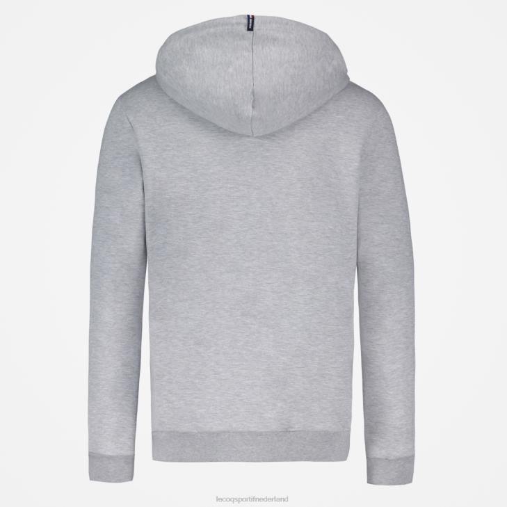 kleding LDBJ63 Heren Le Coq Sportif sweatshirt met capuchon grijs