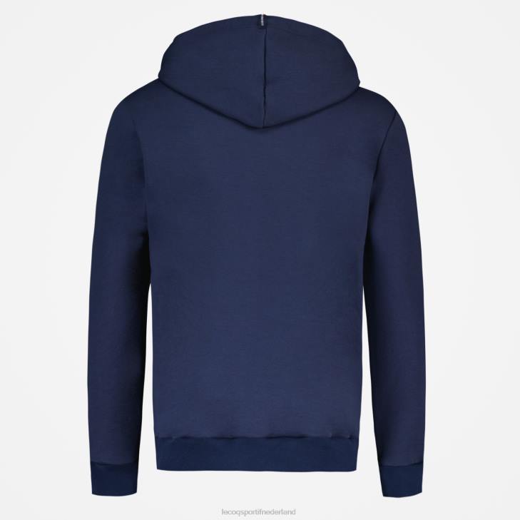 kleding LDBJ64 Heren Le Coq Sportif sweatshirt met capuchon blauw