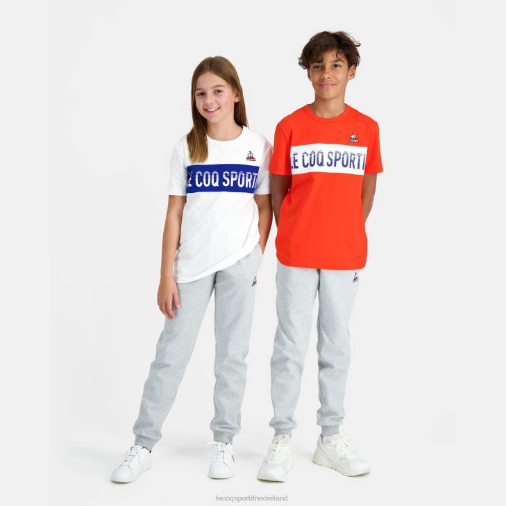 kleding LDBJ645 kinderen Le Coq Sportif t-shirt veelkleurig
