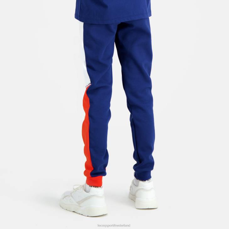 kleding LDBJ647 kinderen Le Coq Sportif broek blauw