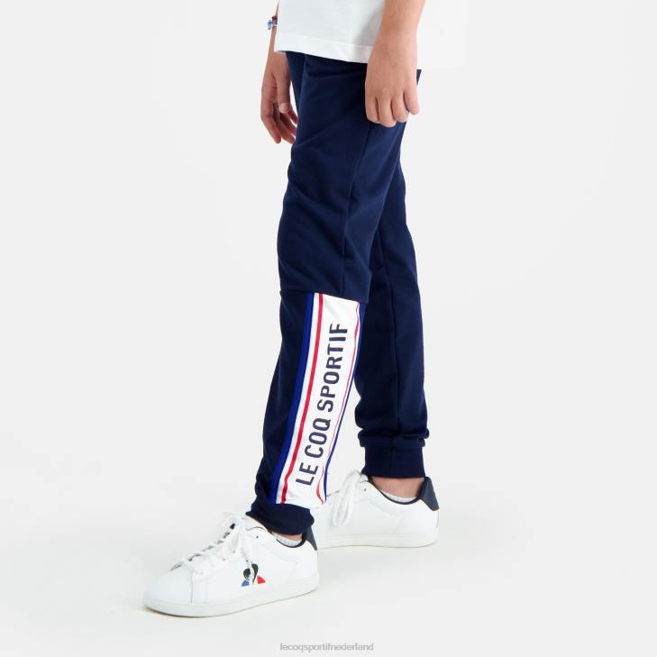 kleding LDBJ652 kinderen Le Coq Sportif broek blauw