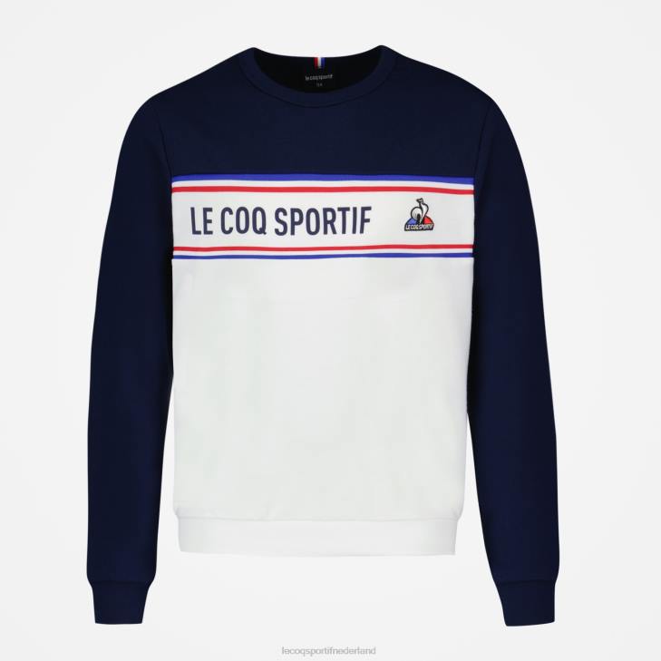 kleding LDBJ654 kinderen Le Coq Sportif sweatshirt blauw