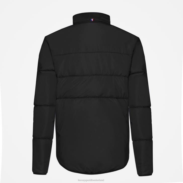 kleding LDBJ657 kinderen Le Coq Sportif jasje zwart