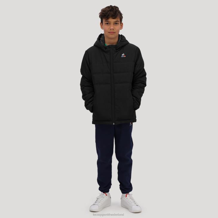 kleding LDBJ658 kinderen Le Coq Sportif jasje zwart