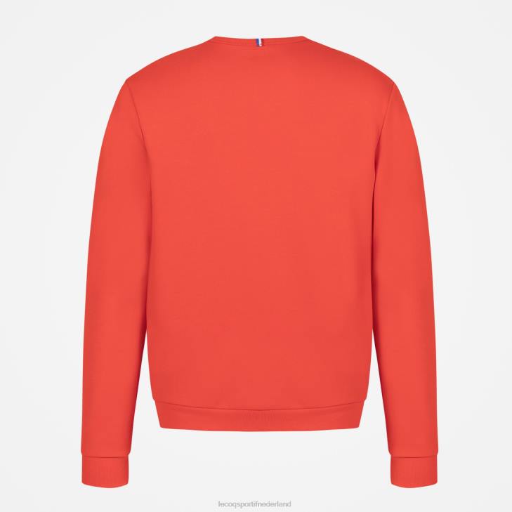 kleding LDBJ659 kinderen Le Coq Sportif sweatshirt rood