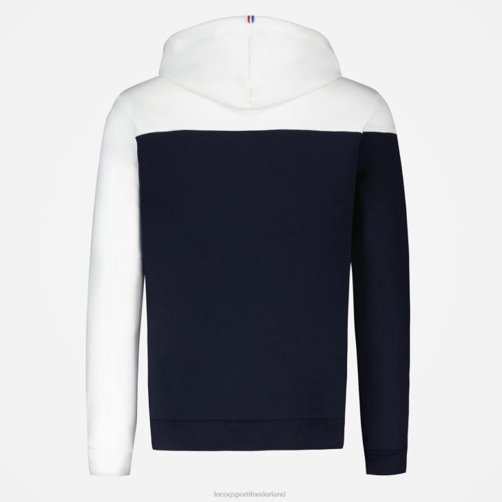 kleding LDBJ66 Heren Le Coq Sportif sweatshirt met capuchon blauw