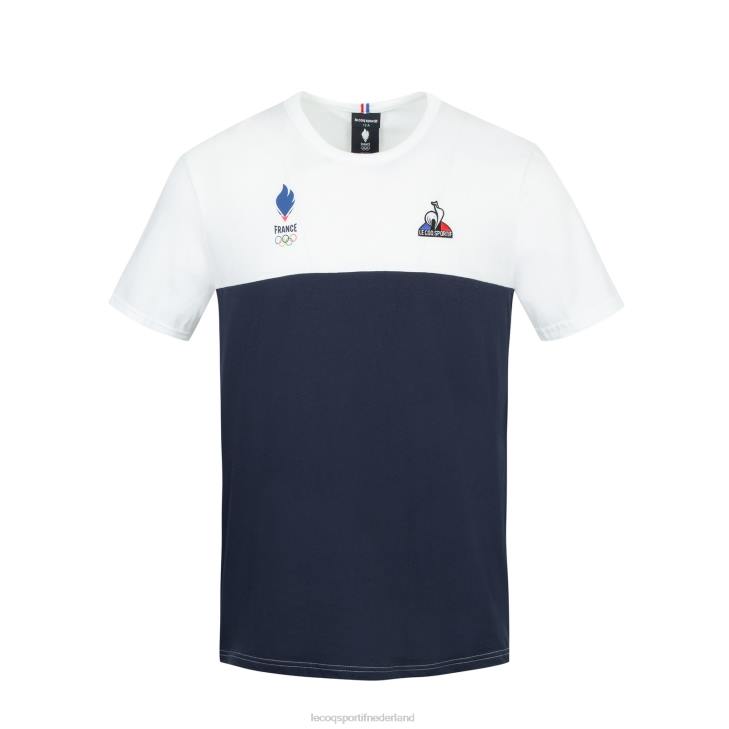 kleding LDBJ661 kinderen Le Coq Sportif t-shirt veelkleurig