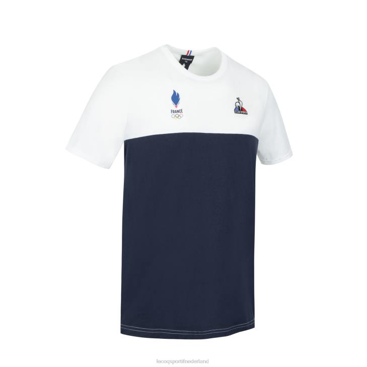 kleding LDBJ661 kinderen Le Coq Sportif t-shirt veelkleurig