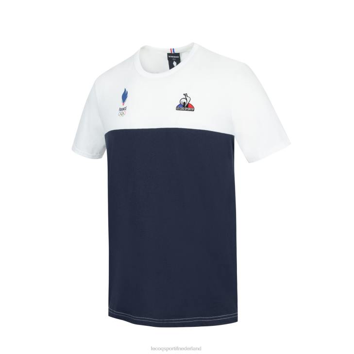 kleding LDBJ661 kinderen Le Coq Sportif t-shirt veelkleurig