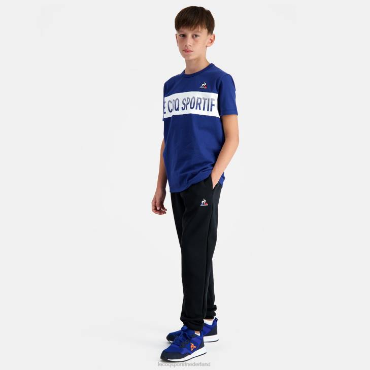 kleding LDBJ664 kinderen Le Coq Sportif broek zwart