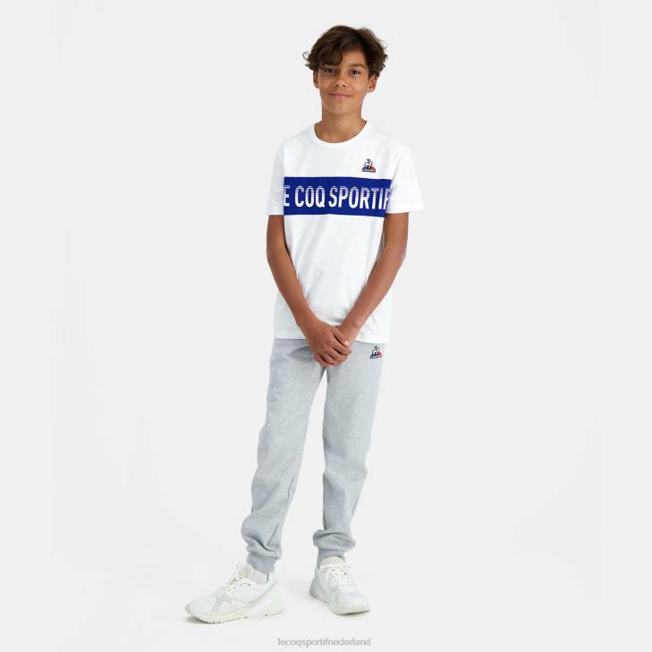 kleding LDBJ665 kinderen Le Coq Sportif broek grijs