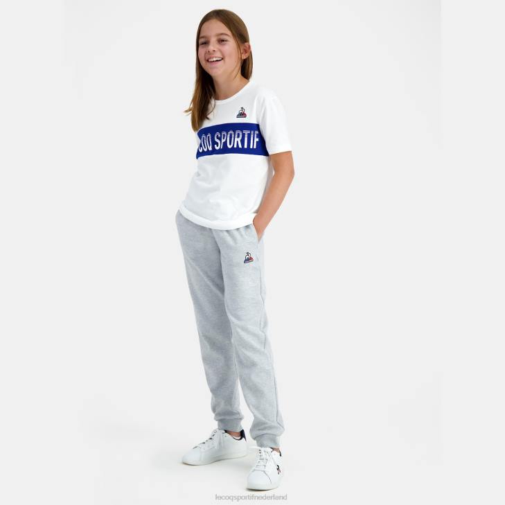 kleding LDBJ665 kinderen Le Coq Sportif broek grijs