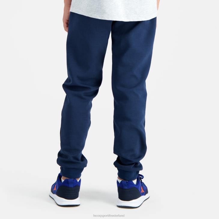 kleding LDBJ666 kinderen Le Coq Sportif broek blauw