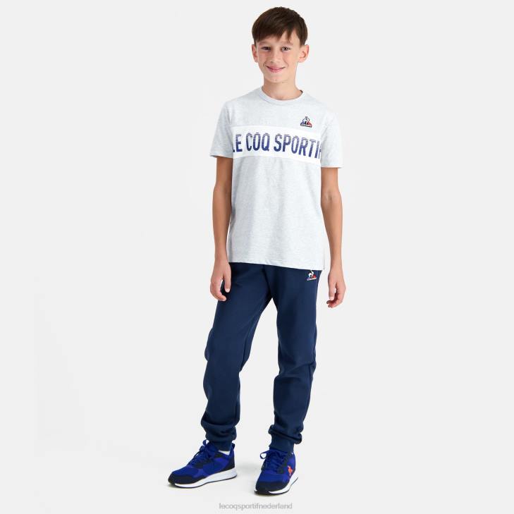 kleding LDBJ666 kinderen Le Coq Sportif broek blauw