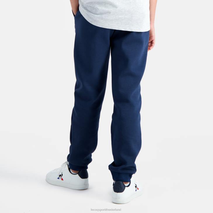 kleding LDBJ666 kinderen Le Coq Sportif broek blauw