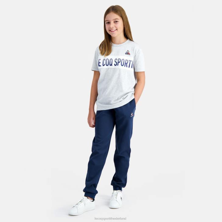 kleding LDBJ666 kinderen Le Coq Sportif broek blauw