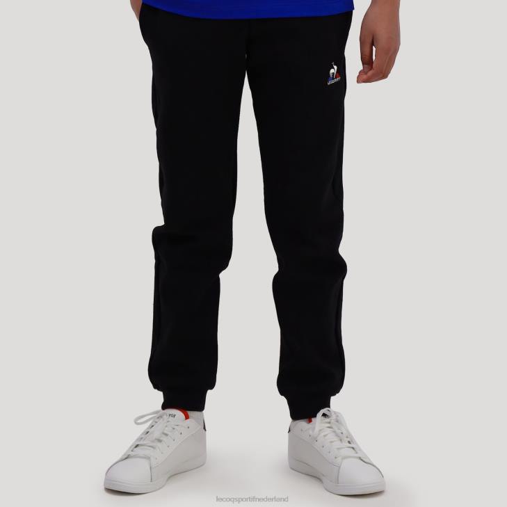 kleding LDBJ667 kinderen Le Coq Sportif broek zwart