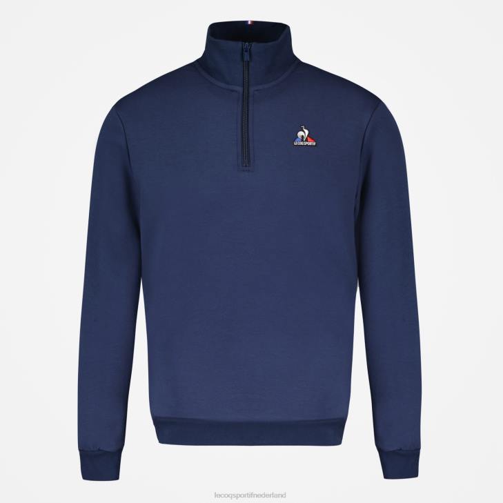 kleding LDBJ68 Heren Le Coq Sportif sweatshirt blauw