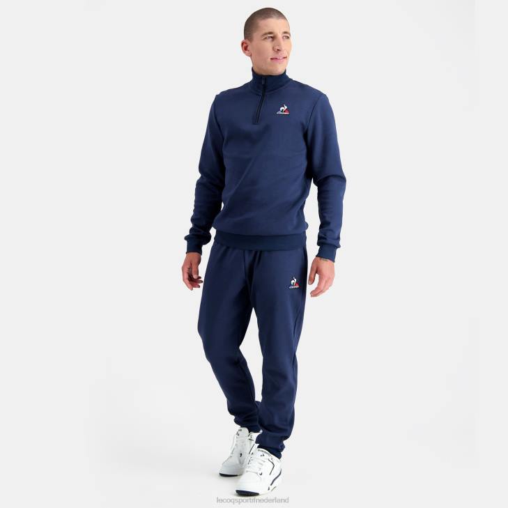 kleding LDBJ68 Heren Le Coq Sportif sweatshirt blauw