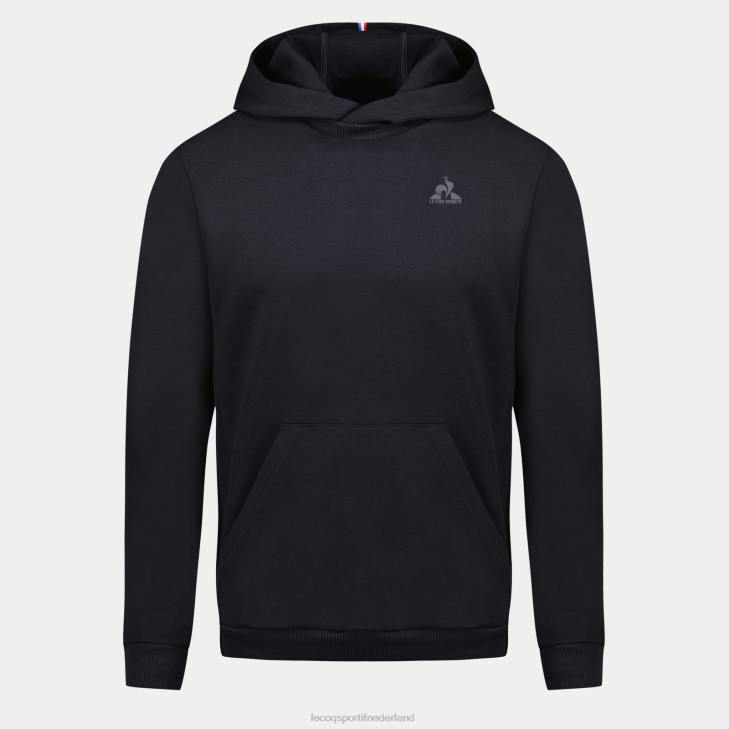kleding LDBJ7 Heren Le Coq Sportif sweatshirt met capuchon zwart