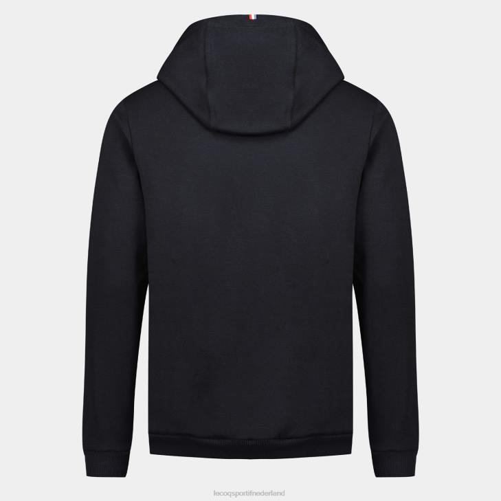 kleding LDBJ7 Heren Le Coq Sportif sweatshirt met capuchon zwart