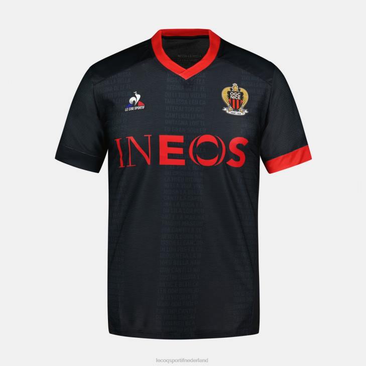 kleding LDBJ702 Heren Le Coq Sportif trui zwart