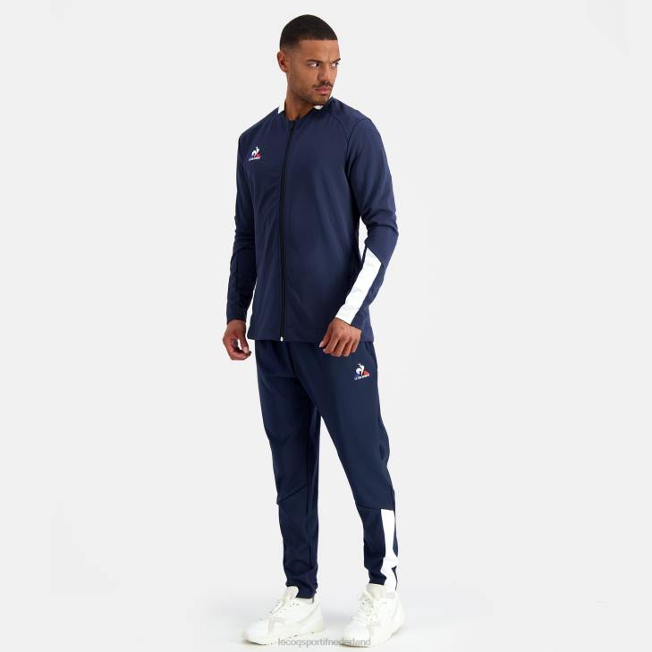 kleding LDBJ74 Heren Le Coq Sportif sweatshirt met rits blauw