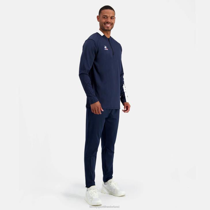 kleding LDBJ75 Heren Le Coq Sportif sweatshirt blauw
