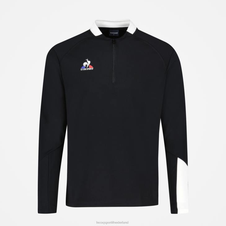 kleding LDBJ76 Heren Le Coq Sportif sweatshirt zwart