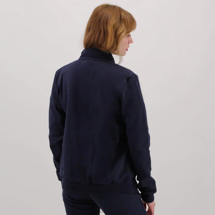 kleding LDBJ77 Heren Le Coq Sportif sweatshirt met rits blauw