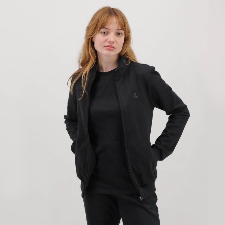 kleding LDBJ78 Heren Le Coq Sportif sweatshirt met ritssluiting zwart