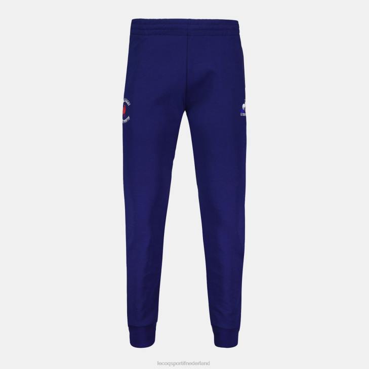 kleding LDBJ87 Heren Le Coq Sportif broek - frankrijk rugby blauw