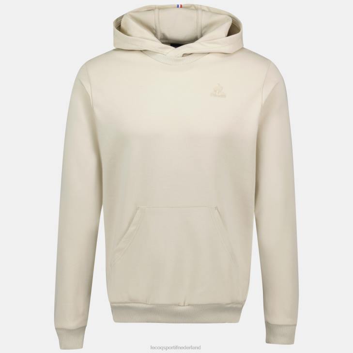 kleding LDBJ9 Heren Le Coq Sportif sweatshirt met capuchon bruin