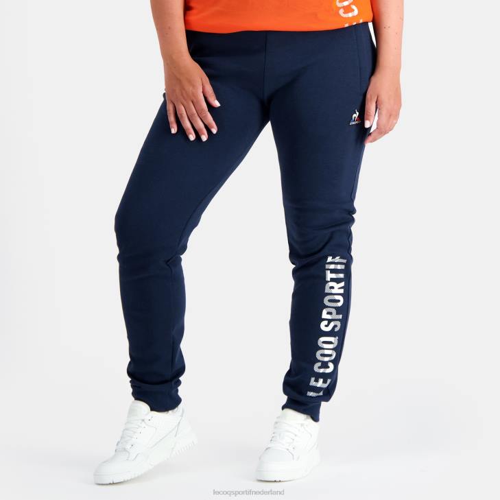 kleding LDBJ91 Heren Le Coq Sportif mode broek blauw