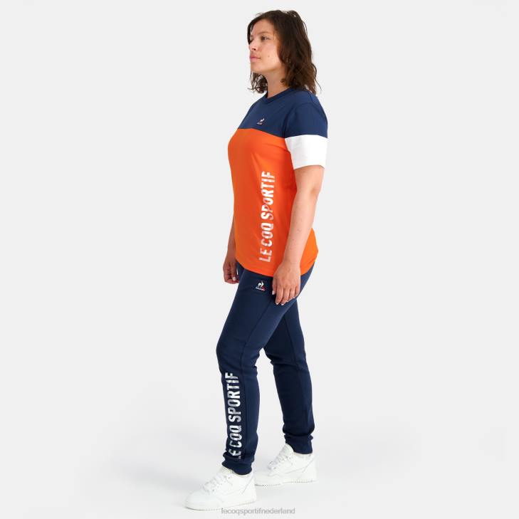 kleding LDBJ91 Heren Le Coq Sportif mode broek blauw