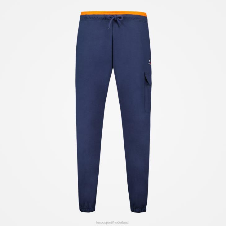 kleding LDBJ92 Heren Le Coq Sportif mode broek blauw