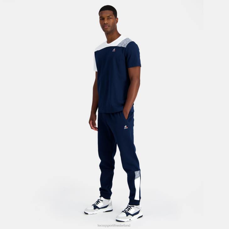 kleding LDBJ93 Heren Le Coq Sportif mode broek blauw