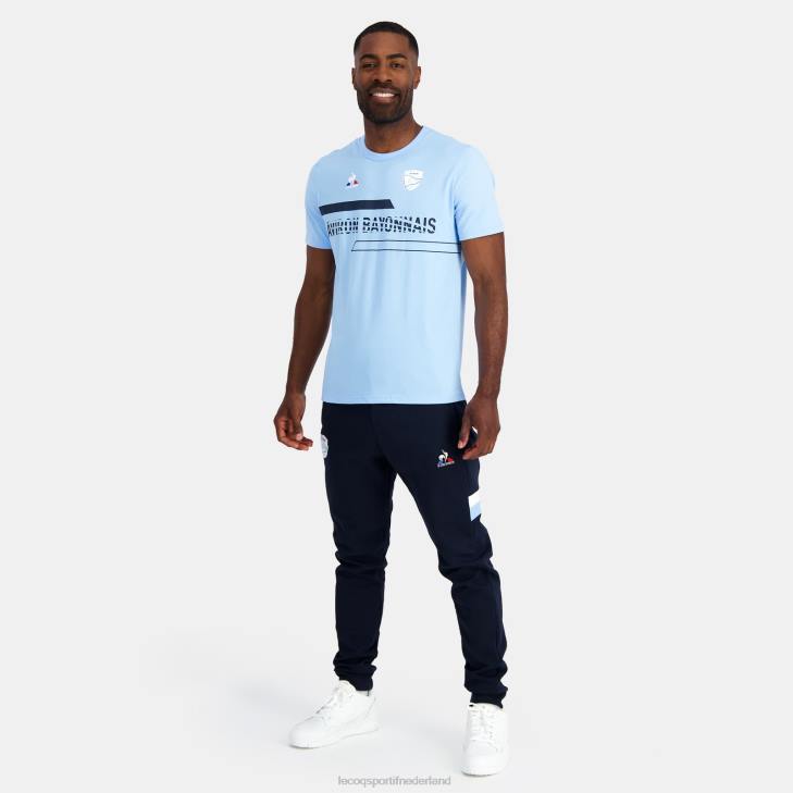 kleding LDBJ95 Heren Le Coq Sportif mode broek blauw