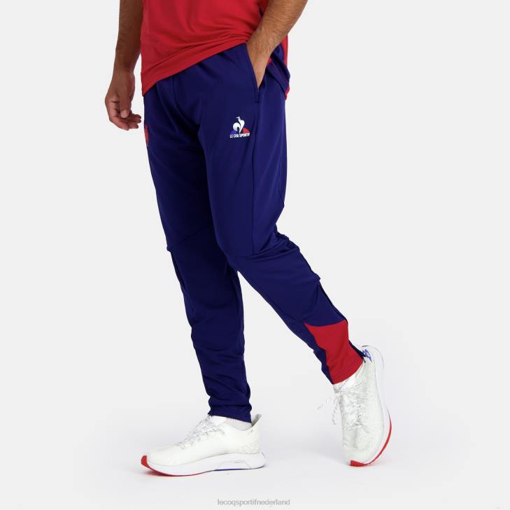 kleding LDBJ96 Heren Le Coq Sportif mode broek blauw