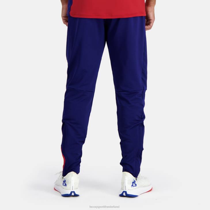 kleding LDBJ96 Heren Le Coq Sportif mode broek blauw