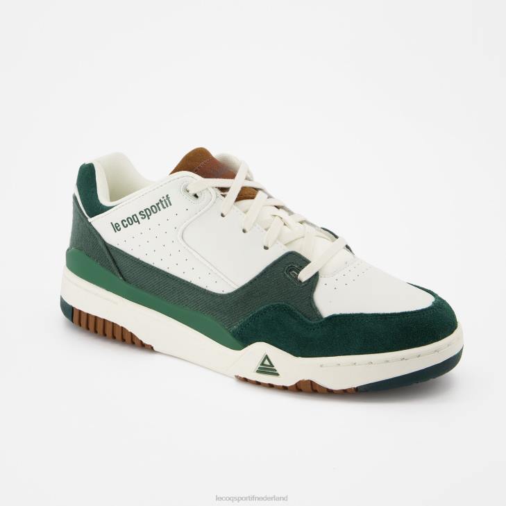 schoenen LDBJ270 Heren Le Coq Sportif schoen dynactif t1000 vilt groen