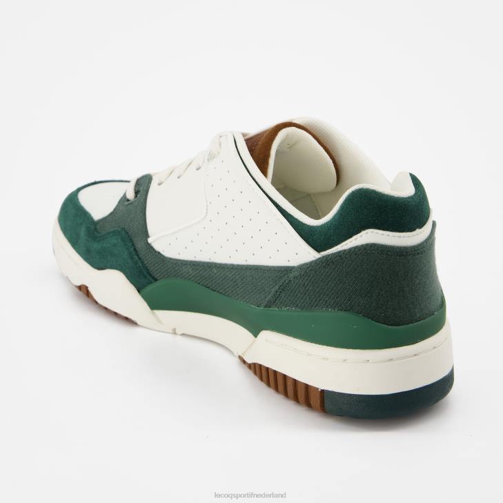 schoenen LDBJ270 Heren Le Coq Sportif schoen dynactif t1000 vilt groen