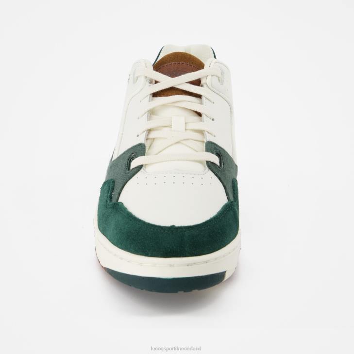 schoenen LDBJ270 Heren Le Coq Sportif schoen dynactif t1000 vilt groen