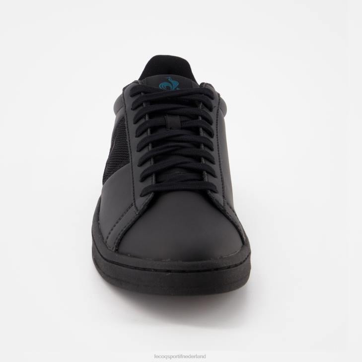 schoenen LDBJ280 Heren Le Coq Sportif schoen klassiek zacht tricolore donkerzwart