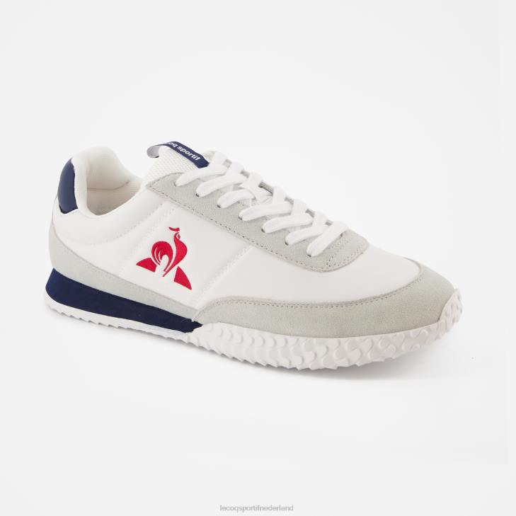 schoenen LDBJ282 Heren Le Coq Sportif schoen veloce ii tricolore wit