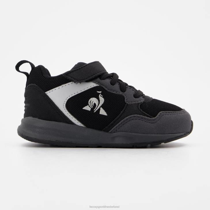 schoenen LDBJ416 kinderen Le Coq Sportif schoen r500 babysport zwart