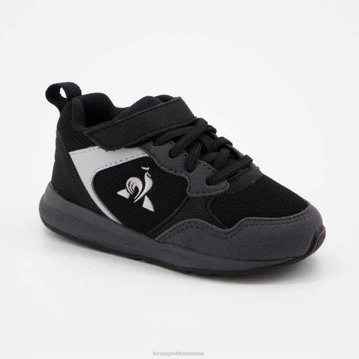 schoenen LDBJ416 kinderen Le Coq Sportif schoen r500 babysport zwart