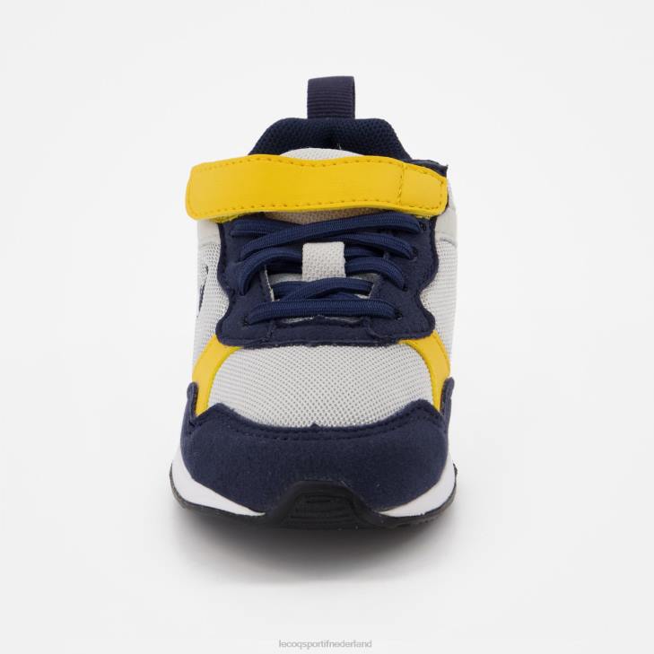schoenen LDBJ417 kinderen Le Coq Sportif schoen r500 baby sport grijs