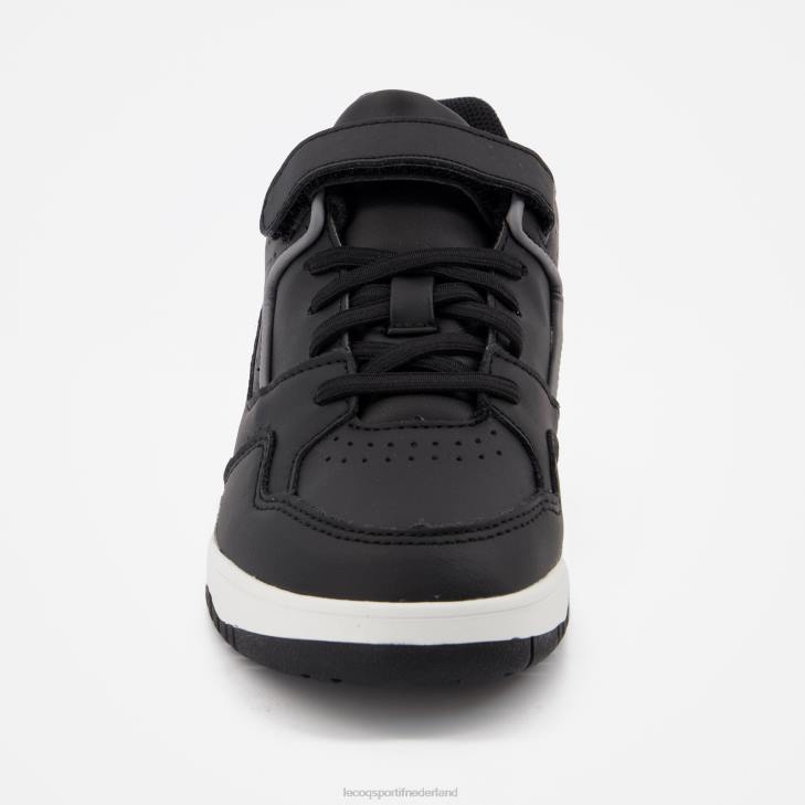 schoenen LDBJ419 kinderen Le Coq Sportif schoen t1000 zwart