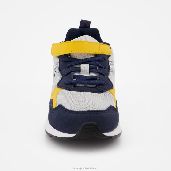 schoenen LDBJ423 kinderen Le Coq Sportif schoen r500 sport grijs